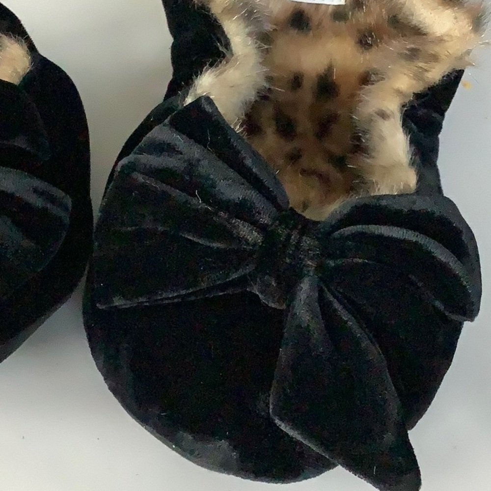 Kate Spade Scarlett Black Velvet Slippers - Picture 3 of 10